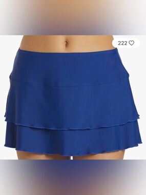 Royal Blue Body Glove Skirt